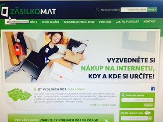 Naše spolupráce s www.zasilkomat.cz