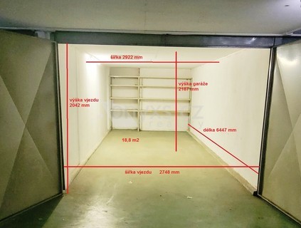 Prodej garáže v OV, 18 m2, Praha 5 Stodůlky. - Fotka 1
