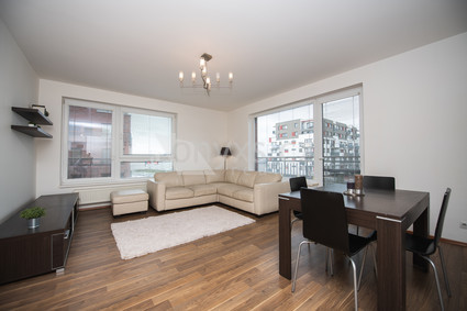 Pronájem bytu 3+kk, 80 m2 s balkonem, ul. Kryšpínova, Praha - Štěrboholy - Fotka 1