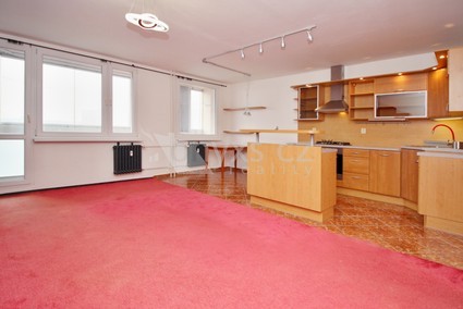 Pronájem bytu 3+kk, výměra 75 m2, 7NP/8NP, Veronské náměstí, Praha 10, Horní Měcholupy - Fotka 1