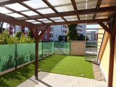 Prodej bytu 2+kk/B, zahrada 61 m2, novostavba,  Praha 9 Kyje