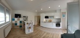 Prodej bytu 2+kk/B, zahrada 61 m2, novostavba,  Praha 9 Kyje