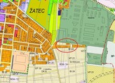 Prodej pozemku 1000 m2, Žatec