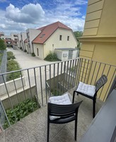 Pronájem bytu 2+kk, 60 m2 s balkonem a garáží, Zámecká rezidence, Brandýs nad Labem