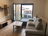 Pronájem bytu 2+kk, 60 m2 s balkonem a garáží, Zámecká rezidence, Brandýs nad Labem