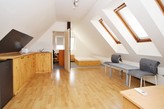 Pronájem bytu dispozice 1+1, výměra 45 m2, 3 NP,  ulice Krovova, Praha 9 Klánovice